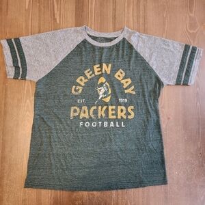 Green Bay Packers Throwback Shirt Est. 1919 T Shirt Pro Line Fanatics Mens XL